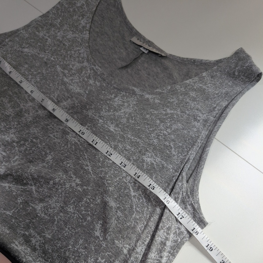 Bryn Walker Womens XS Grey Viscose High Low Sleeveless Midi Dress Made in USA - Picture 8 of 10